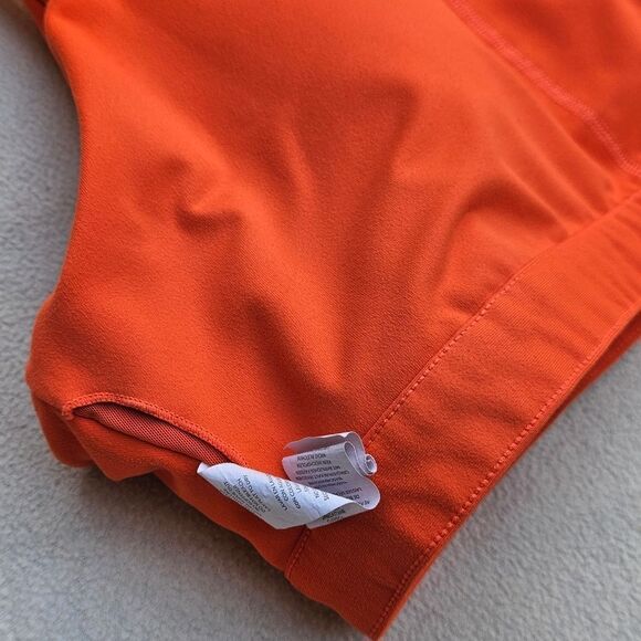 Fabletics Adele Racerback High Support Sports Bra Orange - Picture 8 of 12